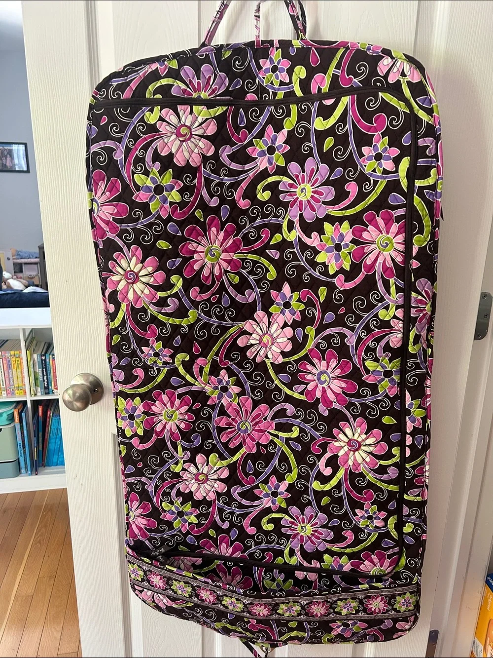 Vera Bradley Quilted Floral Garment Bag